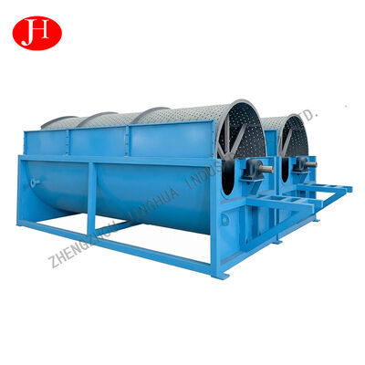 18.5Kw 25t/H 1905 밀리미터 스테인레스 강 녹말 회전식 세척기