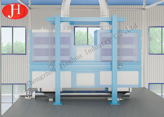 Grading 4t/H Full Closed Four Bin Cassava Starch Sifter
