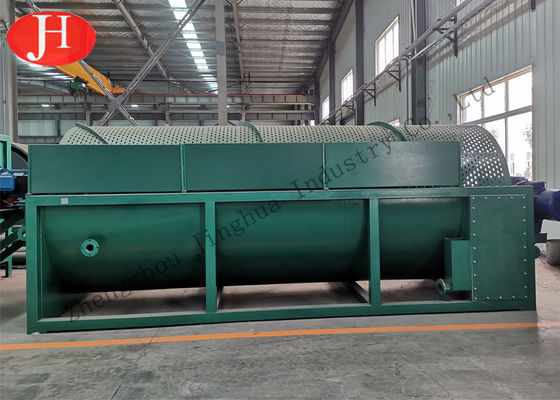 30Kw 50t/H 회전식 세척기 고구마 전분 기계