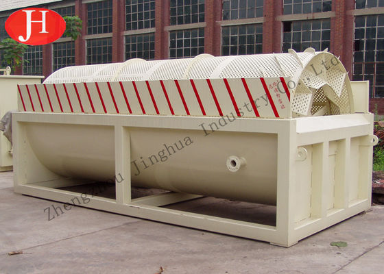 회전식 세척기 감자 전분 성형기 25t/H 18.5 kw