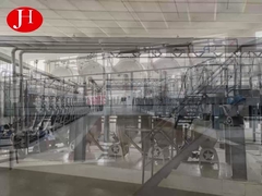 주문을 받아서 만들어진 감자 전분 하이드로사이클론 기계 전분 우유 탈수함 장비