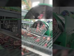 효율적인 스테인레스 스틸의 순환형 감자 밀가루 밀착 및 분리 장비