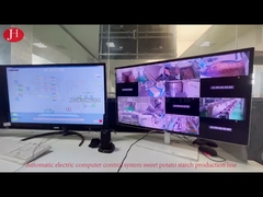 자동 전기 컴퓨터 제어 시스템 달콤한 감자 스타이크 생산 라인